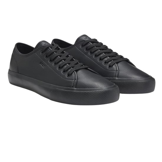 Boss - Profil Sneaker für Herren, Leder, niedrig geschnitten (Schwarz) - Image 4