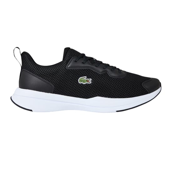 Lacoste - "Neo Runbase" Sneaker für Herren, Leder (Schwarz/Weiß) - Image 3
