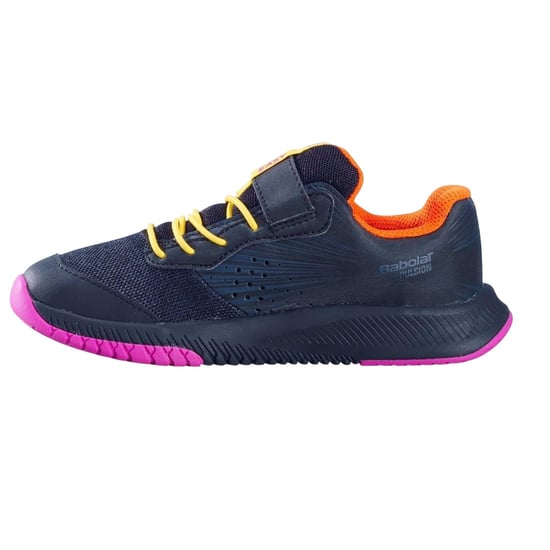 Babolat - Blitz Tennisschuhe für Kinder, Leder, Klettverschluss (Schwarz) - Image 2