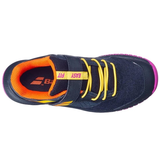Babolat - Blitz Tennisschuhe für Kinder, Leder, Klettverschluss (Schwarz) - Image 3