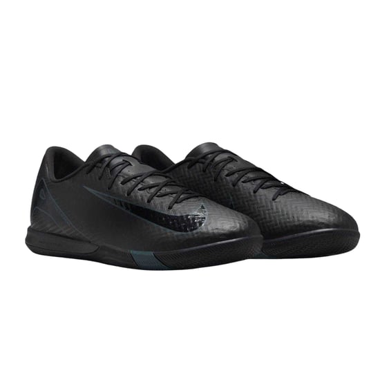 Nike - "Mercurial" Hallenfußballschuhe für Herren/Damen Unisex (Schwarz/Grün) - Image 3