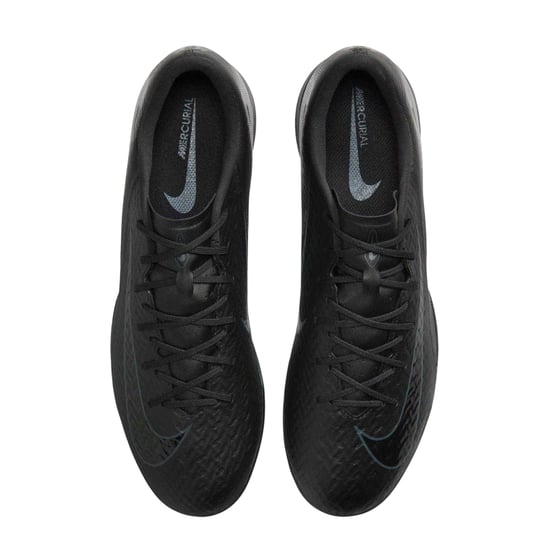 Nike - "Mercurial" Hallenfußballschuhe für Herren/Damen Unisex (Schwarz/Grün) - Image 4