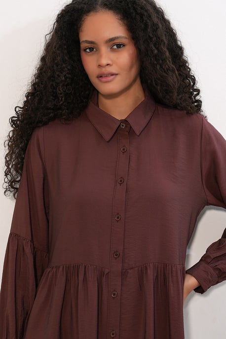 Lockeres Maxi-Hemdkleid - Image 2