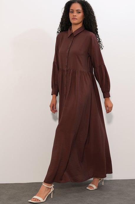 Lockeres Maxi-Hemdkleid - Image 3