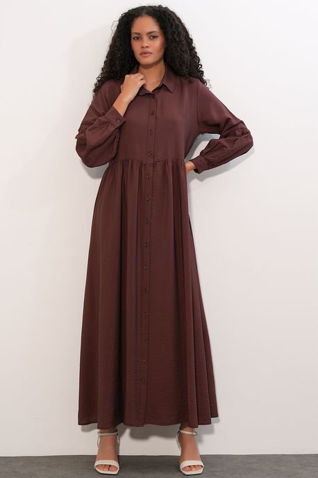 Lockeres Maxi-Hemdkleid - Image 4