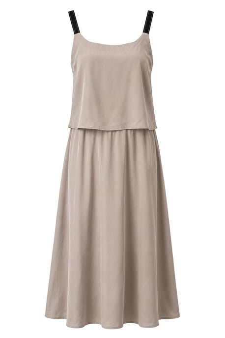 Ärmelloses A-Linien-Maxikleid mit quadratischem Ausschnitt - Image 1