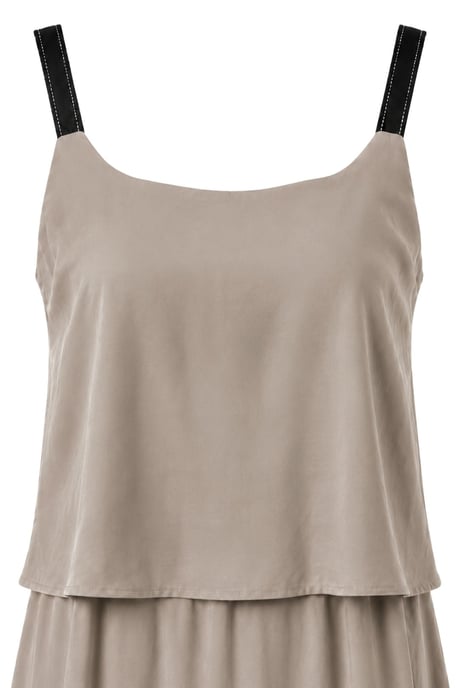 Ärmelloses A-Linien-Maxikleid mit quadratischem Ausschnitt - Image 2