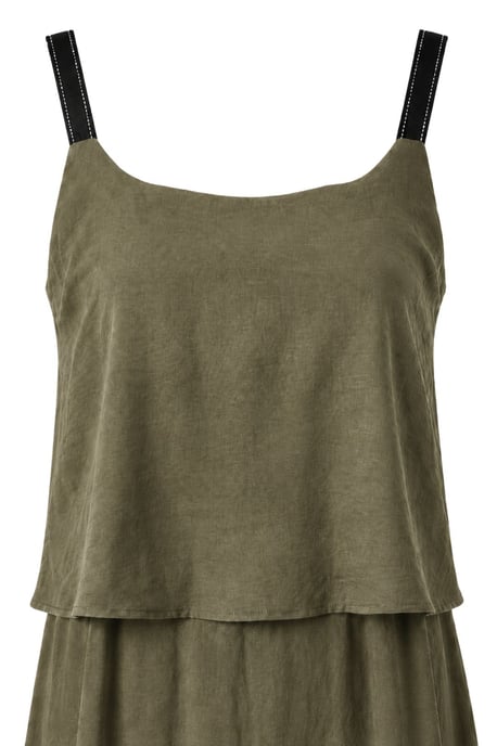 Ärmelloses A-Linien-Maxikleid mit quadratischem Ausschnitt - Image 2