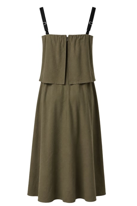 Ärmelloses A-Linien-Maxikleid mit quadratischem Ausschnitt - Image 3