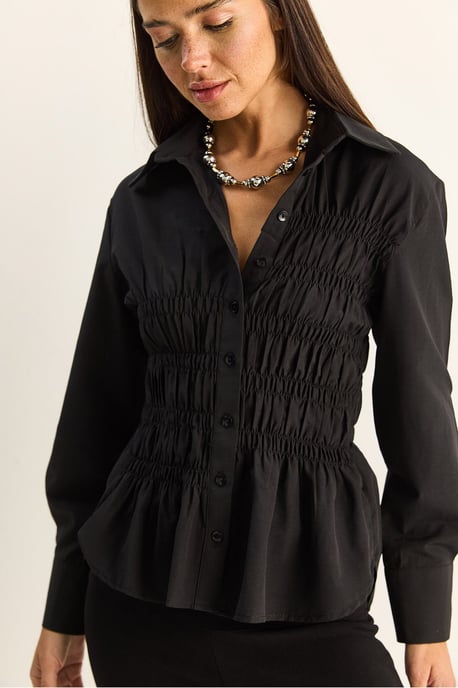Damen Regular-Fit Baumwollmischung Popeline Hemd - Image 6