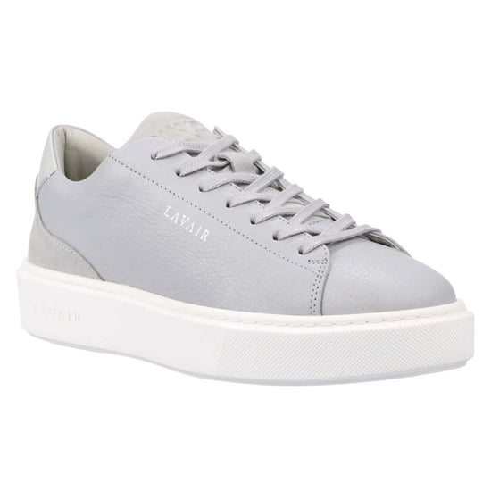 Lavair - "Luna" Logo Sneaker für Herren, Leder (Grau) - Image 3