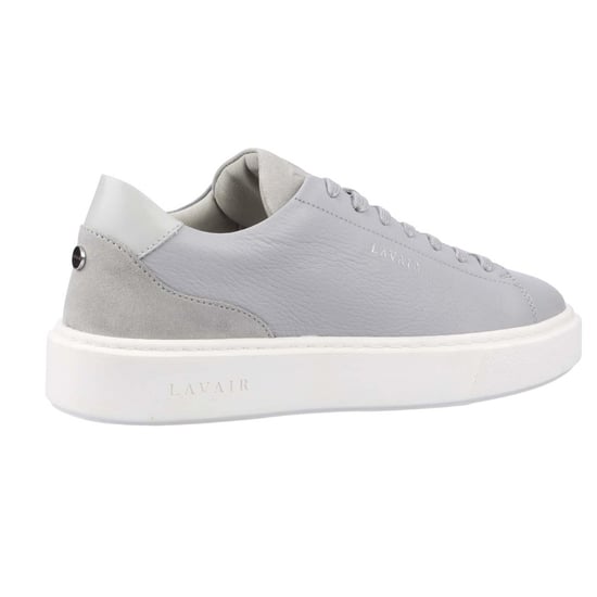 Lavair - "Luna" Logo Sneaker für Herren, Leder (Grau) - Image 5