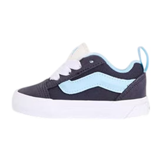 Vans - "Knu Skool" Retro Sneaker für Kleinkind, niedrig geschnitten (Grau/Blau) - Image 2