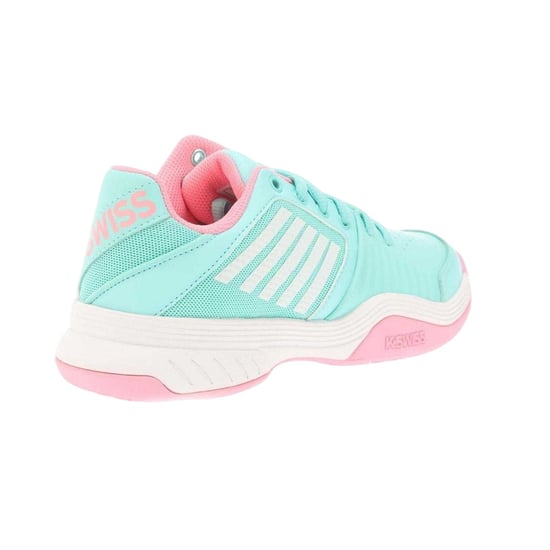 K-Swiss - "Court Express Omni" Stripes Tennisschuhe für Mädchen (Blau) - Image 2