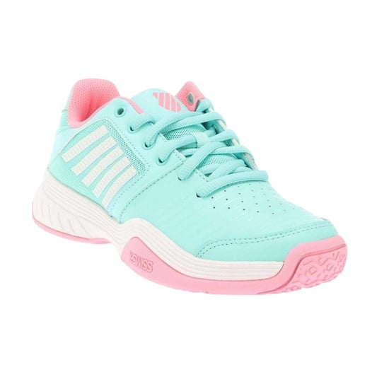 K-Swiss - "Court Express Omni" Stripes Tennisschuhe für Mädchen (Blau) - Image 4