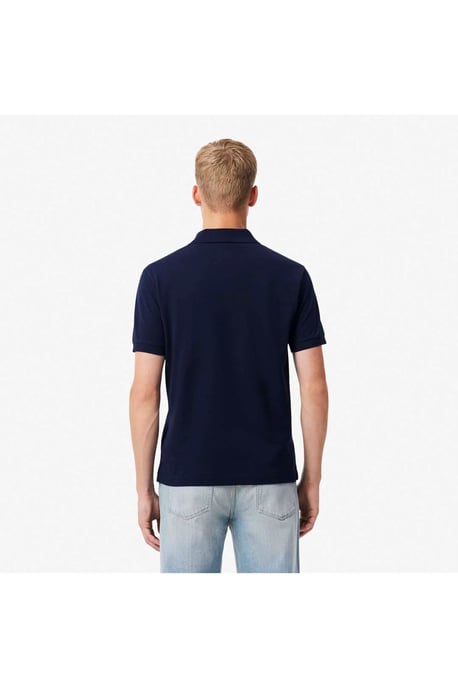 Bequemes Kurzarmhemd mit Polokragen, Knopfleiste und Logoplakette in normaler Passform. - Image 6