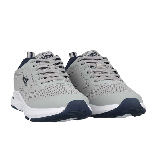 Slazenger - "Curve Support" Sneaker für Herren, Netzmaterial (Grau/Weiß) - Image 5