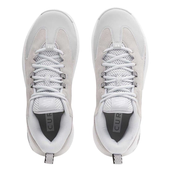 Under Armour - "Curry" Basketball Schuhe für Herren (Grau/Weiß) - Image 3