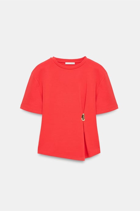 Damen Rundhals Kurzarm Jersey T-Shirt - Image 5
