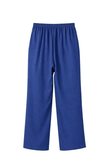 Damen Hochtaillierte Weite Crepe-Hosen - Image 4