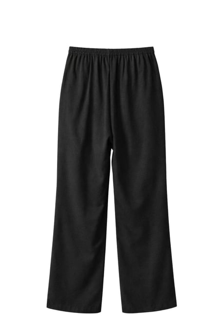 Damen Hochgeschnittene Weite Crepe-Hosen - Image 4