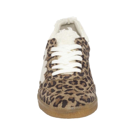 Steve Madden - "Elora" Leo-Muster Sneaker für Damen, Stoff (Braun) - Image 4