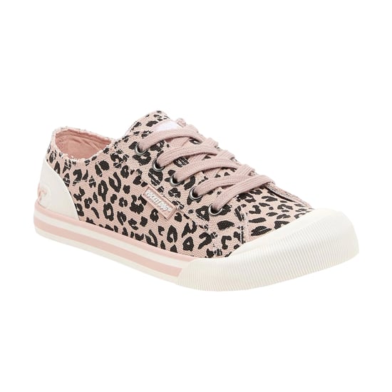 Rocket Dog - "Jazzin" Leo-Muster Sneaker für Damen, Canvas, Flach (Pink) - Image 3