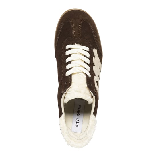 Steve Madden - "Elora" Sneaker für Damen, Wildleder (Dunkelbraun) - Image 4