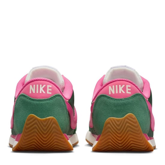 Nike - "Waffle Debut" Sneaker für Damen, Wildleder, Keilabsatz (Grün/Pink) - Image 4