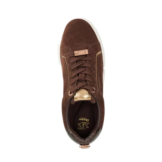 Dune London - "Emmelino" Sneaker für Damen, Wildleder (Braun) - Image 4