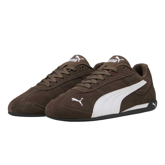 Puma - "Replicatch" Sneaker für Damen, Wildleder (Braun/Weiß) - Image 4