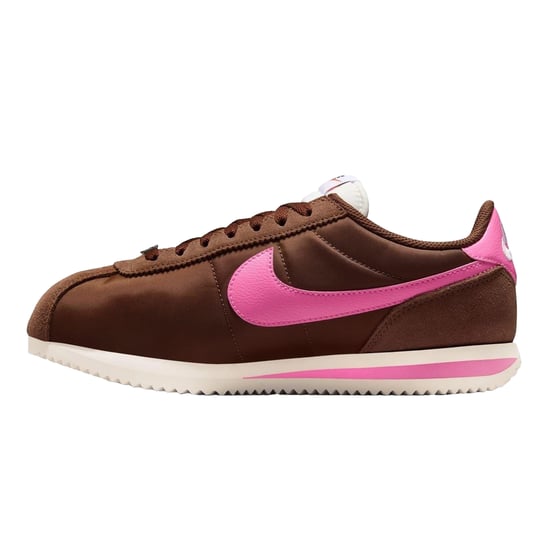 Nike - "Cortez" Sneaker für Damen, Wildleder (Braun/Pink) - Image 3