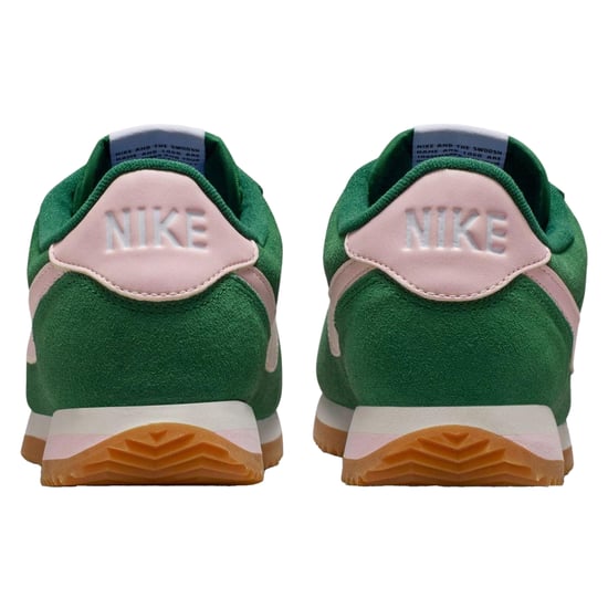 Nike - "Cortez" Sneaker für Damen, Wildleder (Grün/Pink) - Image 2