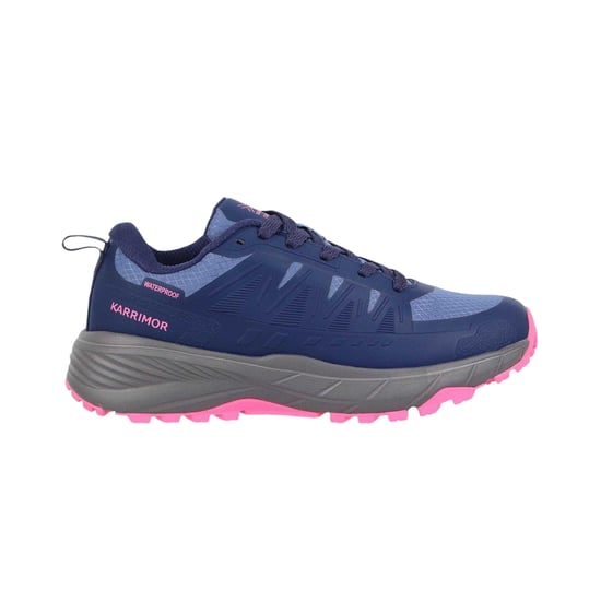 Karrimor - "Caracal" Logo Sneaker für Damen, Wasserfest (Marine/Pink) - Image 1