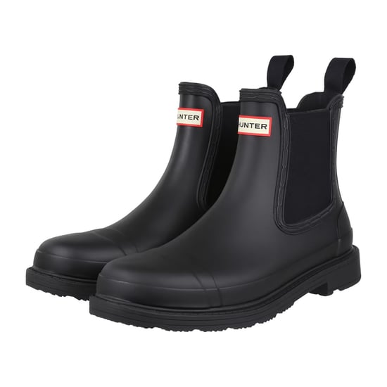 Hunter - Damen Stiefeletten "Commando" (Schwarz) - Image 3