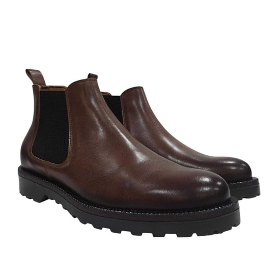 Nicholas Deakins - "Republic" Stiefeletten für Herren, Wildleder, Flach (Hellbraun) - Image 4