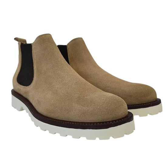 Nicholas Deakins - "Republic" Stiefeletten für Herren, Wildleder, Flach (Beige) - Image 4