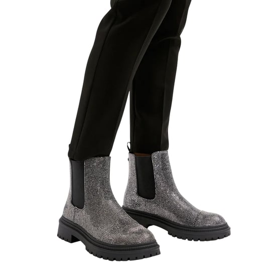 Steve Madden - "Moonlit" Stiefeletten für Damen (Zinn) - Image 3