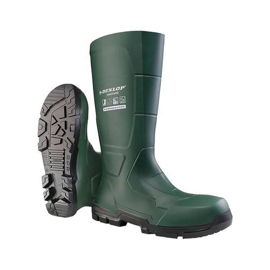 Dunlop - Herren/Damen Unisex Gummistiefel "Acifort Jobguard" (Grün) - Image 3