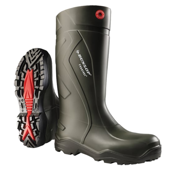 Dunlop - Herren/Damen Unisex Gummistiefel "Purofort Plus" (Grün) - Image 4