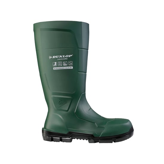 Dunlop - Herren/Damen Unisex Hochschäftige Sicherheitsstiefel "Acifort Jobguard" (Grün) - Image 1