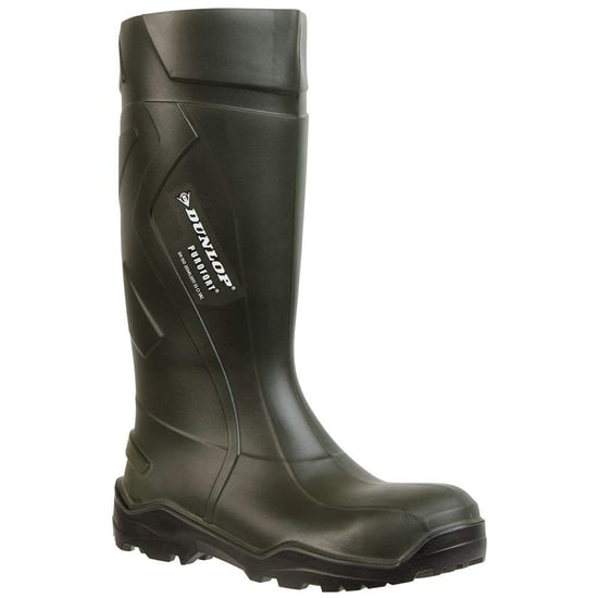Dunlop Unisex Purofort Plus Full Safety Gummistiefel für Erwachsene (Grün) - Image 1