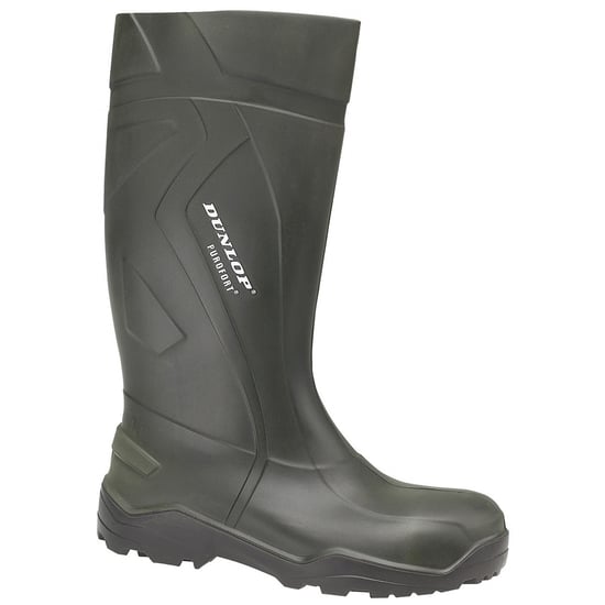 Dunlop Herren Gummistiefel Purofort+ D760933 (Grün) - Image 1