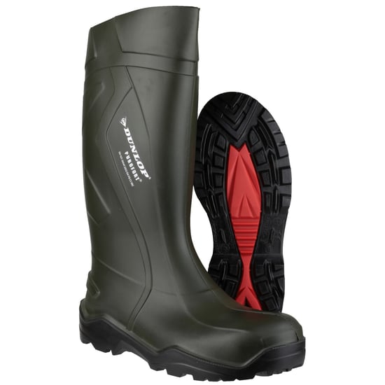 Dunlop Herren Gummistiefel Purofort+ D760933 (Grün) - Image 5