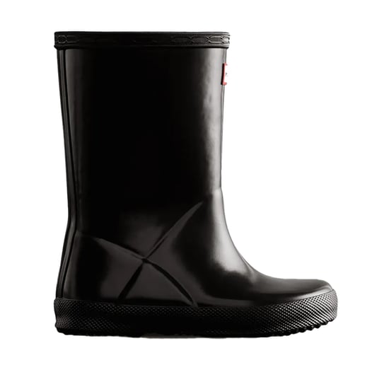Hunter - Kinder Gummistiefel "First Classic", Glänzend (Schwarz) - Image 1
