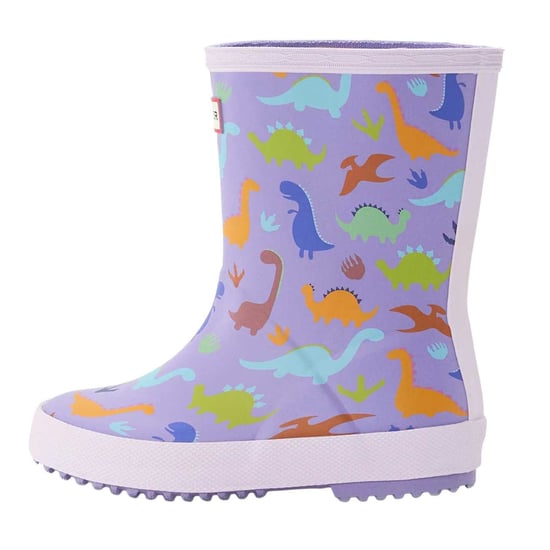 Hunter - Kinder Gummistiefel, Dinosaurier (Violett) - Image 3