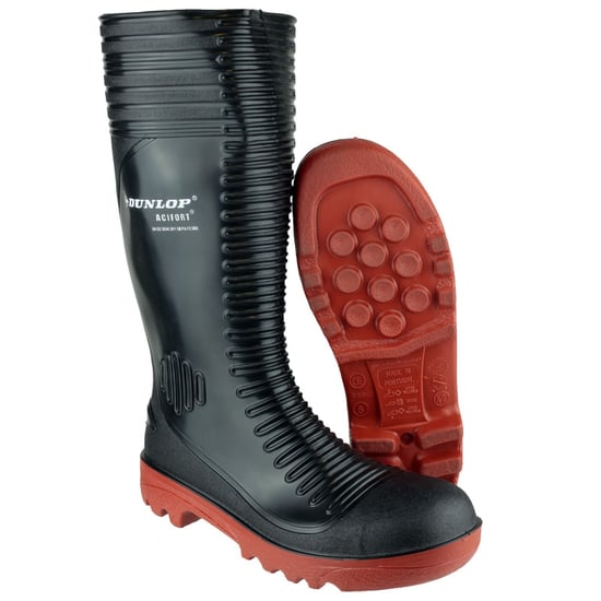 Dunlop Acifort A252931 Herren Sicherheitsgummistiefel / Gummistiefel (Schwarz) - Image 4