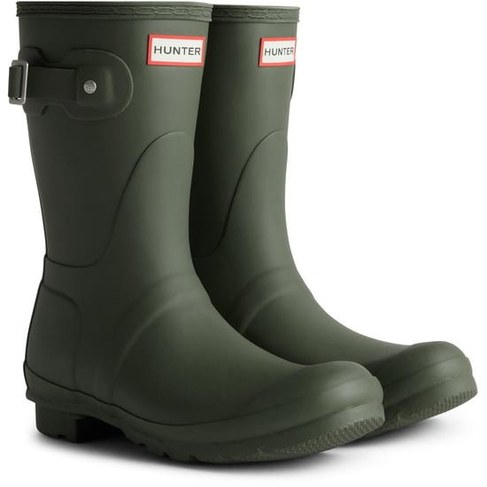 Hunter - Herren/Damen Unisex Gummistiefel "Original" (Dunkel-Olive) - Image 1