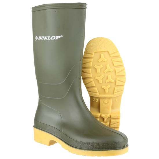 Dunlop Damen Gummistiefel Dulls 16247 (Grün) - Image 4