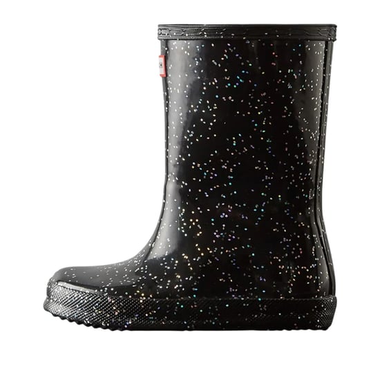 Hunter - Mädchen Gummistiefel "First Giant", Glitzer (Schwarz) - Image 2